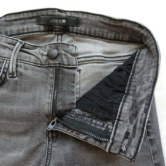 Joe's Jeans Women's Mid Rise Skinny Jeans Stretch Casual Washed Black Slim 25 - Picture 10 of 12